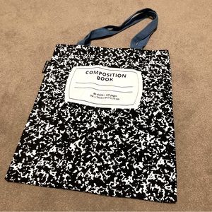 Composition Book Tote Bag